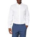 Brooks Brothers Men's Camicia Formale Button Down Shirt, White, 17 35