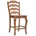 Eleanor French Ladder Back Wood Counter Chair (Set of 2) by iNSPIRE Q Classic