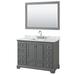 Deborah 48-inch Single Bathroom Vanity, 46-inch Mirror