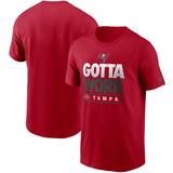 Men's Nike Red Tampa Bay Buccaneers 2021 NFL Training Camp Gotta Work T-Shirt