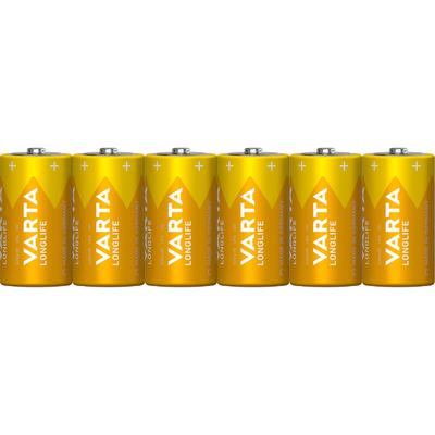 Varta - Longlife Baby c Batterie 4114 LR14 (6er Folie)