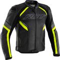 RST Sabre Airbag Moto Veste en Cuir, noir-jaune, taille M