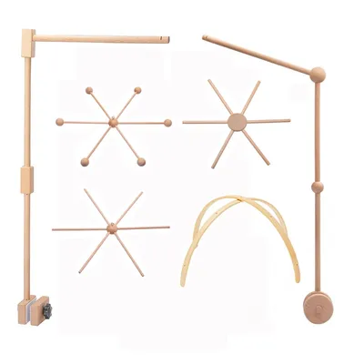 Cintre Mobile en bois pour bébé kit Mobile berceau cadre suspendu Mobile lit jouet décoration