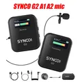 SYNCO – système de Microphone Lavalier sans fil G2 G2A1 G2A2 A1 A2 pour Smartphone ordinateur