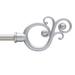 Kenney Valencia 5/8" Standard Decorative Window Curtain Rod