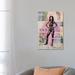 East Urban Home Wonder Woman, Lynda Carter - Wrapped Canvas Graphic Art Print Canvas in Black/Brown/Pink | 26 H x 18 W x 1.5 D in | Wayfair