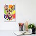 East Urban Home Chihuahua by Dayat Banggai - Wrapped Canvas Graphic Art Print Canvas in Blue/Indigo/Orange | 12 H x 8 W x 0.75 D in | Wayfair