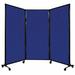 Versare QuickWall Folding Portable Partition, Steel | 61.2 H x 100.8 W x 2 D in | Wayfair 1820145