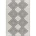 White 24 x 0.01 in Area Rug - Union Rustic Acsa Southwestern Handwoven Wool Gray/Black Area Rug Wool | 24 W x 0.01 D in | Wayfair