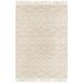 White 24 x 0.01 in Area Rug - Foundry Select Kastin Geometric Hand-Woven Flatweave Beige/Area Rug Polyester/Wool | 24 W x 0.01 D in | Wayfair