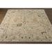 White 24 x 0.24 in Area Rug - Bungalow Rose Melisha Oriental Hand-Knotted Wool Tan/Yellow/Rose Area Rug Wool | 24 W x 0.24 D in | Wayfair