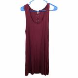 American Eagle Outfitters Dresses | Aeo Soft And Sexy Open Back Dress | Color: Red | Size: L