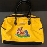 Disney Other | Disney Winnie The Pooh Overnight Bag | Color: Gold/Orange | Size: 18 In Long X 8 In Wide X 12 In. High