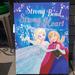 Disney Other | Big Frozen Wall Canvas, Beautiful | Color: Blue/Purple | Size: Osbb