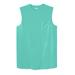 Men's Big & Tall Shrink-Less™ Longer-Length Lightweight Muscle Pocket Tee by KingSize in Tidal Green (Size 9XL) Shirt