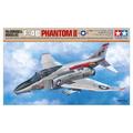 Tamiya 61121-000 Vehicle 61121 1:48 F-4B Phantom II Mcdonnell Douglas Faithful Replica, Model Building, Plastic Kit, Crafts, Hobby, Model Kit, Assembly, Unpainted