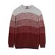 Pierre Cardin Men's Multicolor Structure Strickpullover Sweater, red, XL