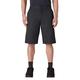 Dickies Men's Big & Tall Big-Tall Cooling Temp-iQ Active Waist Flat Front Shorts, Black, 46