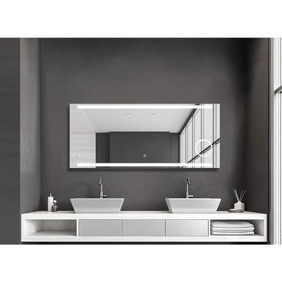 Talos - King Badspiegel mit Beleuchtung – led Badezimmerspiegel 140x60 cm – Wandspiegel mit Image