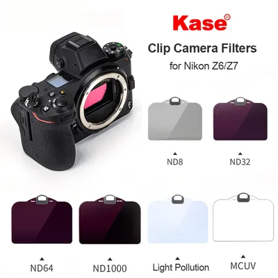 Kase-Filtre de caméra à clipser pour Nikon Z5 Z6 Z7 Z6 II Z7 II Z8 Z9 UV Melon al Density