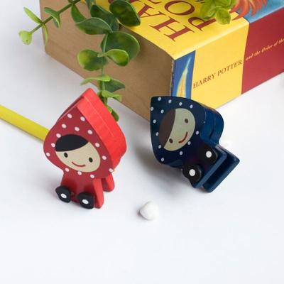 [Pretty Doll] - Card Holder / Wooden Clips / Wooden Clamps / Animal Clips - 1x1x1