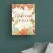 The Holiday Aisle® Falling for Fall VI by Beth Grove - Wrapped Canvas Textual Art Canvas, Wood in Brown/Green/Orange | 19 H x 14 W x 2 D in | Wayfair