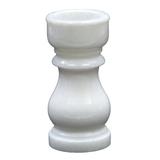 Lavish Touch Iris Ceramic Tabletop Tealight Holder Ceramic in Black/White | 5.91 H x 1.97 W x 1.97 D in | Wayfair 6071