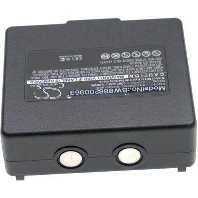 Akku kompatibel mit Hetronic Mini FBH300, Nova Mini Industrie-Funkfernsteuerung Fernbedienung (2500 Image
