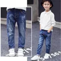 IENENS-Jeans et pantalons en denim pour enfants vêtements pour garçons vêtements pour bébés bas