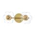 Mitzi by Hudson Valley Alexa 2-light Aged Brass Bath and Vanity