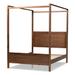 Copper Grove Atabae Platform Canopy Bed