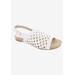 Women's Newable Sandal by Bellini in White Woven (Size 6 1/2 M)