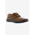 Men's MANSFIELD II Velcro® Strap Shoes by Drew in Brown Calf (Size 12 EE)