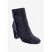 Women's Golda Bootie by Bellini in Black Velvet (Size 6 1/2 M)