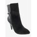 Women's Chain Mid Calf Bootie by Bellini in Black Micro Patent (Size 9 M)