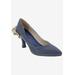 Wide Width Women's Clarise Pump by Bellini in Navy (Size 9 1/2 W)