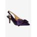 Women's Devika Slingback Pump by J. Renee in Purple (Size 6 1/2 M)