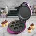 Brentwood Mini Cupcake Maker Die Cast Aluminum in Gray | 4.5 H x 8.75 W x 9.75 D in | Wayfair 95086538M