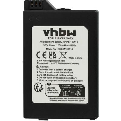 Vhbw - Akku kompatibel mit Sony Playstation Portable 2. Generation Slim & Lite PSP-2001, PSP-2002, Image
