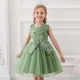 Robe d'été à fleurs pour filles tenue de princesse pour fête d'anniversaire vêtements pour enfants