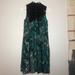 Anthropologie Dresses | Anthropologie Maeve Lace Floral Dress Extra Small | Color: Black/Green | Size: Xs