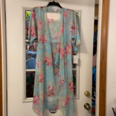 Lularoe Other | Lularoe Shirley | Color: Blue/Pink | Size: Medium