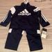 Adidas Matching Sets | Infant Adidas 2-Piece Jogging Suit Navy Blue | Color: Gray | Size: 24mb