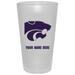 Kansas State Wildcats 16oz. Frosted Personalized Pint Glass