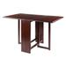 Clara Double Drop Leaf Dining Table, Walnut - Winsome Wood 94447