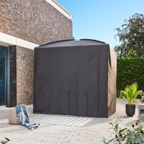 Abdeckung – Gartenliege Provence, Maße 236 x 180 x 210 cm, Farbe: Schwarz i Hollywoodschaukel