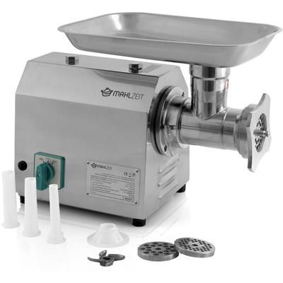 Profi Edelstahl Fleischwolf elektrisch 750W - 150kg/h Wurstfüller - Mahlzeit Image