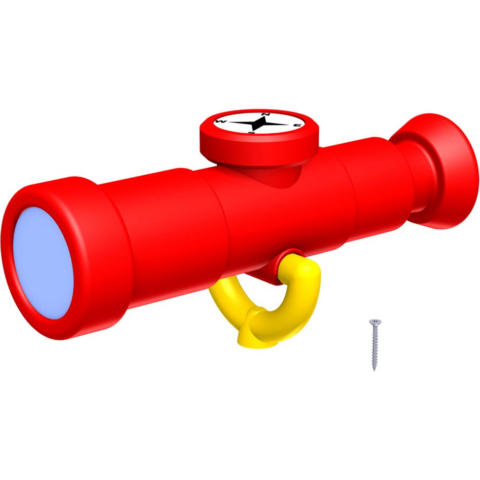 WINNETOO Fernrohr mit Kompass farbig Image