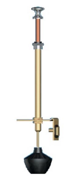 Mécanisme de chasse WC à boule avec trop plein type Idéal Standard WATTS 189800