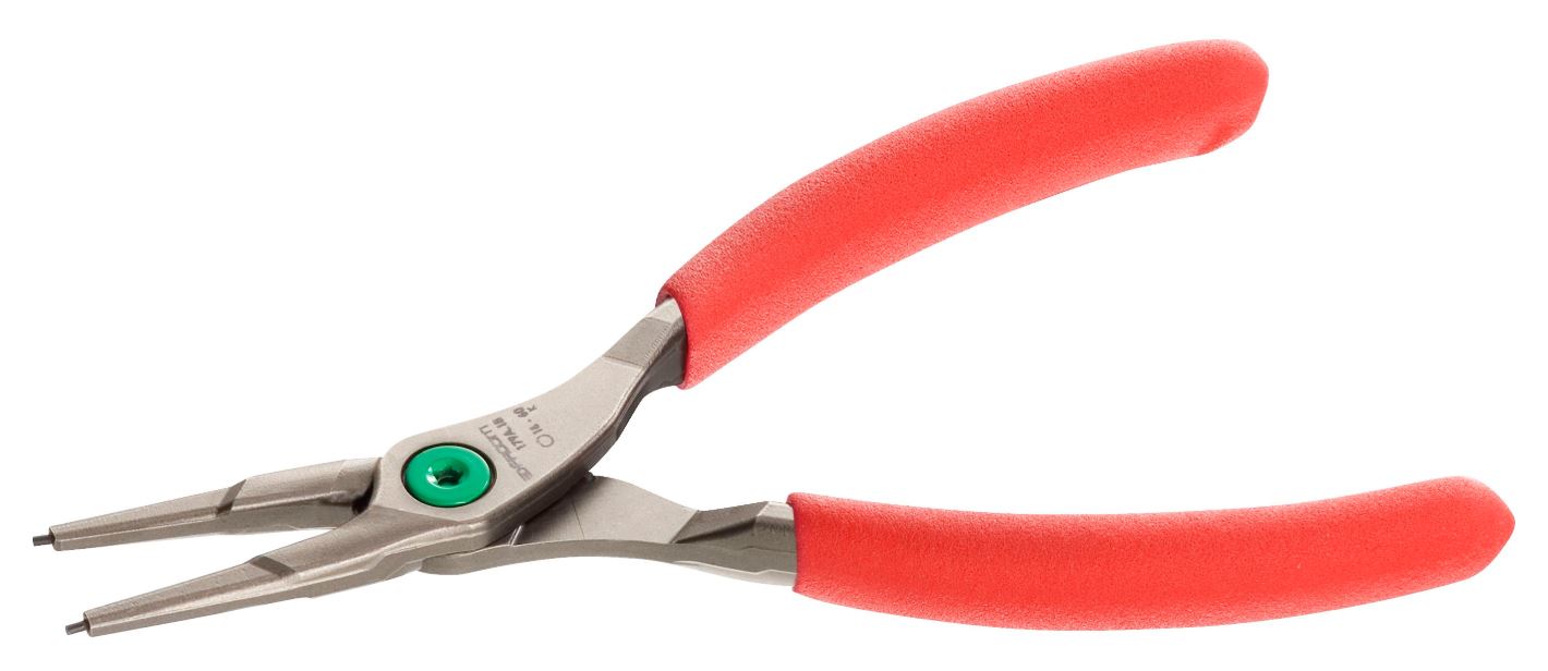 Pince pour Circlips® intérieurs à becs droits capacité 40 - 100 mm longueur 215 mm FACOM 179A.23